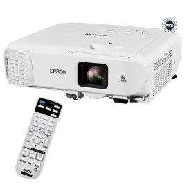 Projetor Epson PowerLite E20 de 3.400 Lúmens com HDMI e VGA Bivolt - Branco