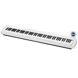 Piano Digital Casio Privia PX-S1100WE, 88 teclas, 192 notas de polifonia, 18 timbres integrados.