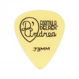 Palheta Guitarra 0.73mm Formula Delrex 351 D'Andrea Made in USA