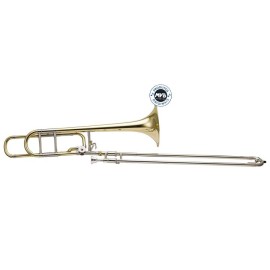Trombone de Vara Tenor Sib / F Harmonics HSL-801L Laqueado