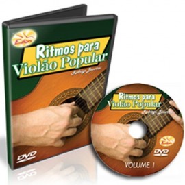 DVD Curso Ritmos Violo Popular Vol. 1 Edon