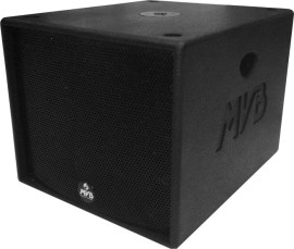 Caixa de Som 15 1200W Sub Grave MVB115 Preta