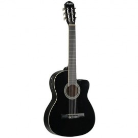 Violo Nylon Eletroacstico Memphis AC60 Bk Preto Flat