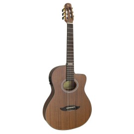 Violao Nylon Eletroacustico Giannini GNF-3 Ceq WS Walnut Satin