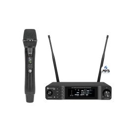 Microfone sem fio UHF single, 1 bast�o 200 canais, 2 Antenas True Diversity K621M Comm