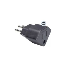 Adaptador 2P+T 10A Preto Margirius