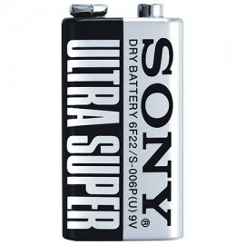 Bateria 9v Zinco Carbono Sony Ultra Heavy Duty