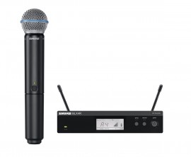 Microfone Sem Fio Uhf Shure Blx24R / Beta58