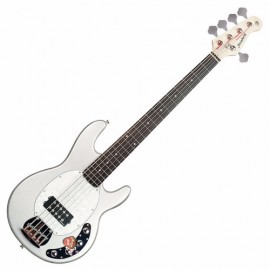 Baixo 5 Cordas tipo MusicMan Strinberg CLB11A Silver