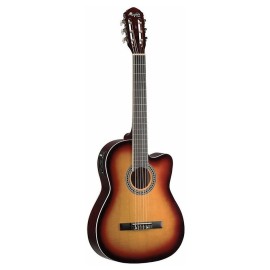 Violo Nylon Eletroacstico Memphis AC60 SB Sunburst Flat