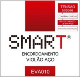 Encordoamento Para Violao Aco 010 Smart