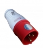 Tomada Plug 025 3P+N+T Vermelho 380Vca/32A 6H Ip44