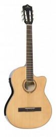 Violao Aco Ativo Michael Galaxy Classico SemiFlat VM125E NA