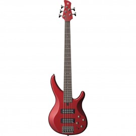 Baixo 5 Cordas Ativo Yamaha Trbx305 Vermelho
