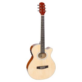 Violao Aco Eletroacustico Giannini GSF-1D Ceq Ng Natural Glossy