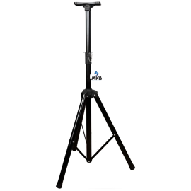Pedestal Tripe para Caixa de Som Preto - MVB Music