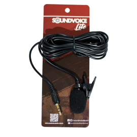 Microfone de Lapela Soundvoice Soundcasting 200