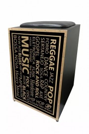 Cajon Acstico Jaguar K2 Pb 009 AC Music