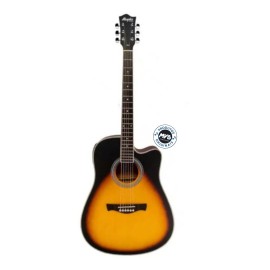 Violão Aço Eletroacústico Memphis MW20 DSBS Drop Sunburst