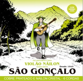Encordoamento Para Violão Nylon São Gonçalo