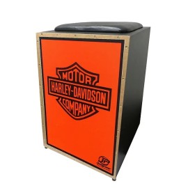 Cajon Acstico Jaguar K2 Colorido 026 Harley Davidson