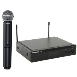 Microfone sem Fio Uhf Shure BLX24R SM58