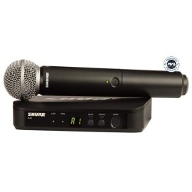 Microfone sem Fio Uhf Shure BLX24 SM58