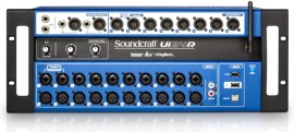 Mesa De Som Digital Wireless Usb 24 Canais Soundcraft Ui24R