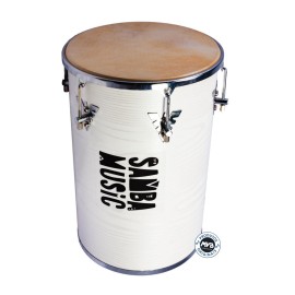 Rebolo 12 X 50 Madeira Especial Branco Wood PHX Samba Music