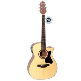 Violo Ao Eletroacstico Crafter HT-100CE/OP.N Orchestra Natural Mogno com Bag