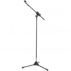 Pedestal Para Microfone Girafa Preto Ibox Smlight 