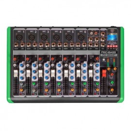 Mesa De Som 08 Canais PM1224BT PROBASS