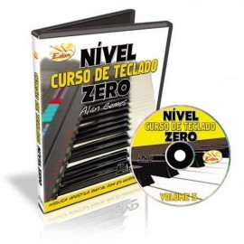 DVD Curso de Teclado Nivel Zero Vol. 3 Edon