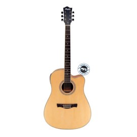 Violão Aço Eletroacústico Memphis MW20 NTS Natural Satin
