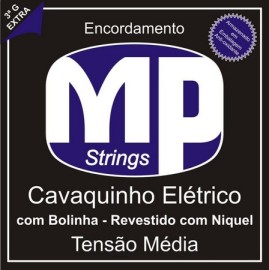 Encordoamento Para Cavaquinho Eletrico Paganini