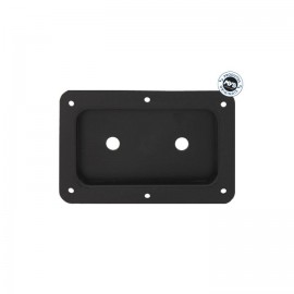 Espelho Metal para Caixa de Som 2 Furos P10 Jack Ludovico