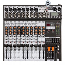 Mesa de Som 12 Canais Soundcraft SX1202FX USB