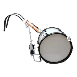 Bombo 14" x 10" Marching Band em Madeira - Infantil