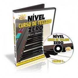 DVD Curso de Teclado Nivel Zero Vol. 1 Edon