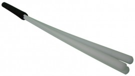 Baqueta Cotonete Tripla Silicone Sintetica