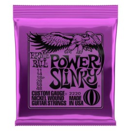 Encordoamento Para Guitarra 011 Ernie Ball Power Slink Niquel P02220
