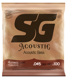 Encordoamento Para Baixolao 4 Cordas SG Acoustic Bass